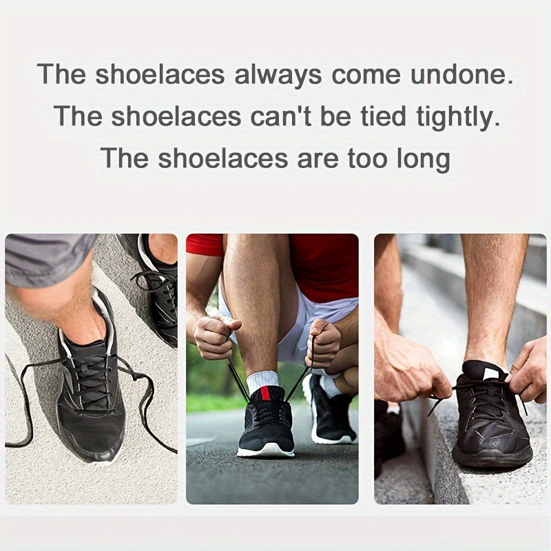 Unisex Elastic Colorful Shoelaces Durable Comfortable Adjustable