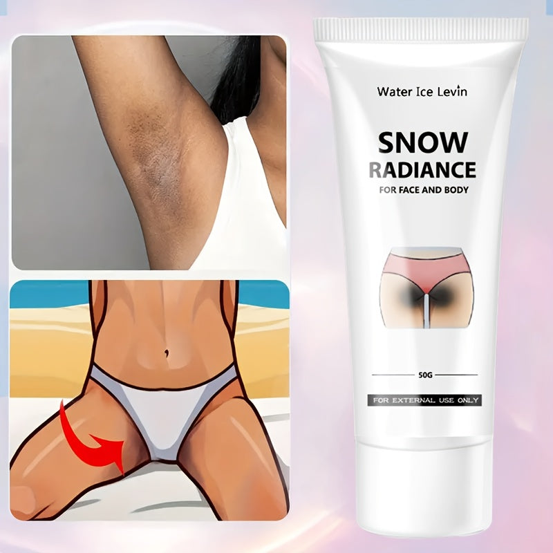 Snowflake Radiance Cream Moisturizer for Body and Underarms 60g