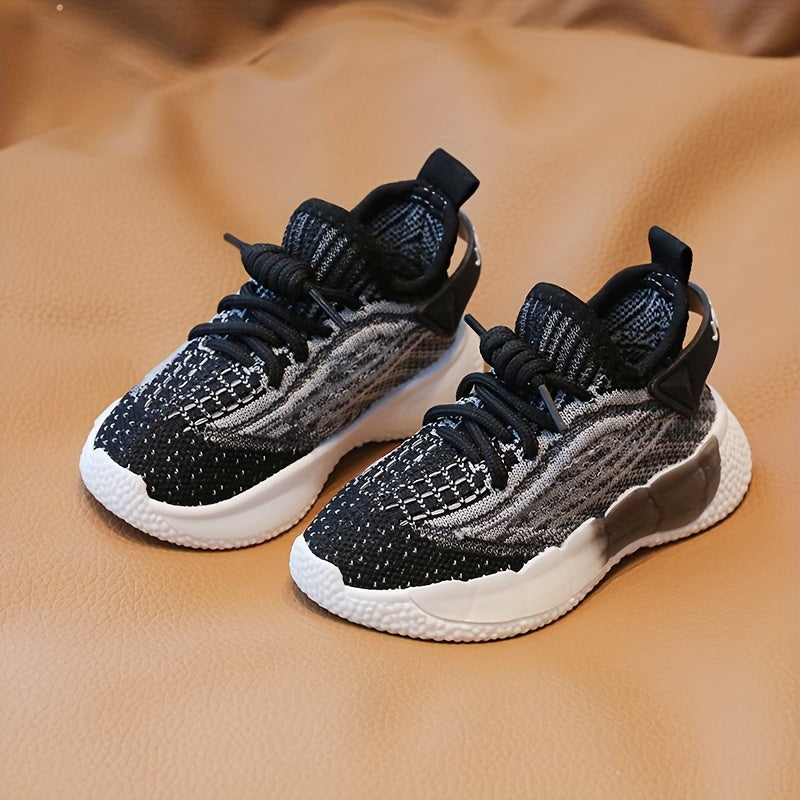 Мужские детские дышащие беговые кроссовки для активного отдыха, нескользящая подошва