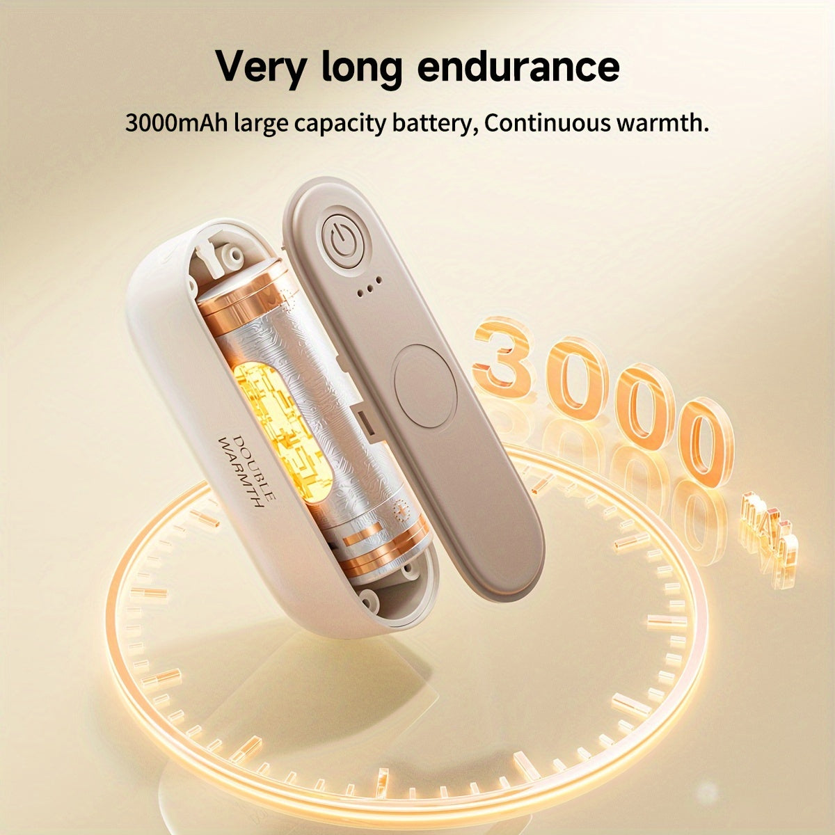 Rechargeable Hand Warmers with Magnetic USB-C Electric Heaters Compact Pocket Size