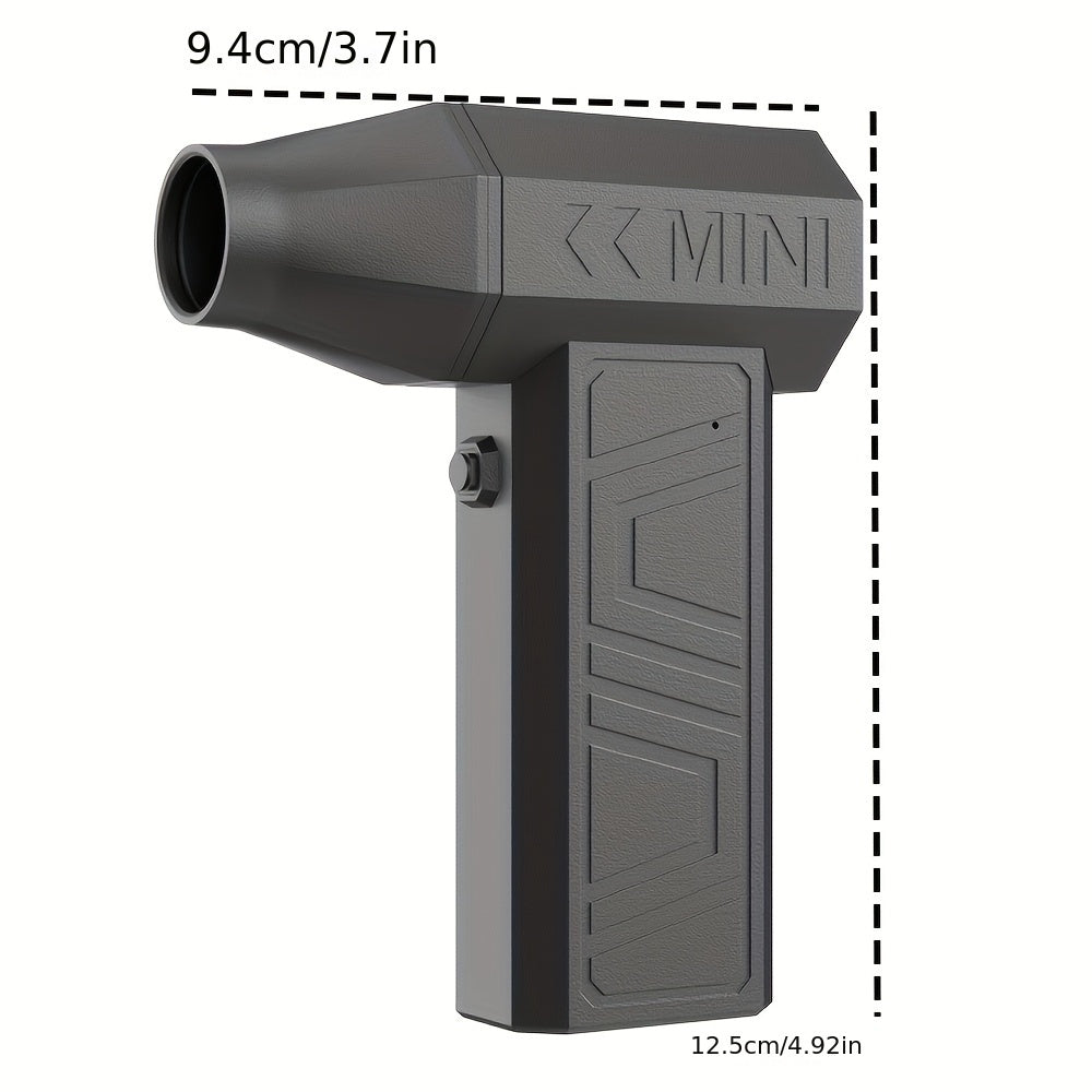 Compact Turbo Jet Fan 90000 RPM Rechargeable Brushless Motor for Home Car Cleaning