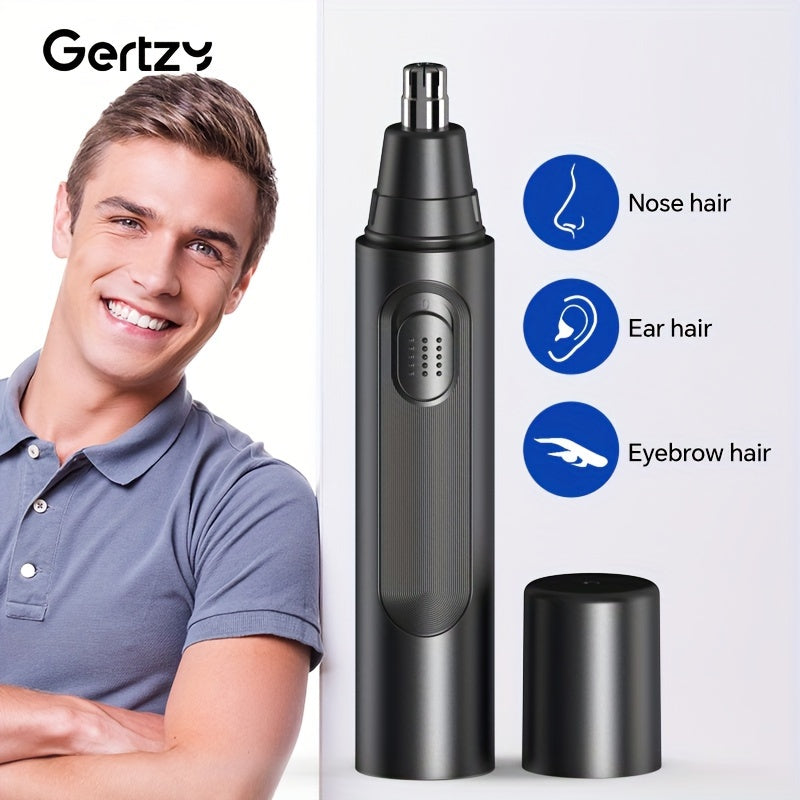 Rechargeable Nose and Ear Hair Trimmer for Men and Women, USB Charging, Gentle and Precise