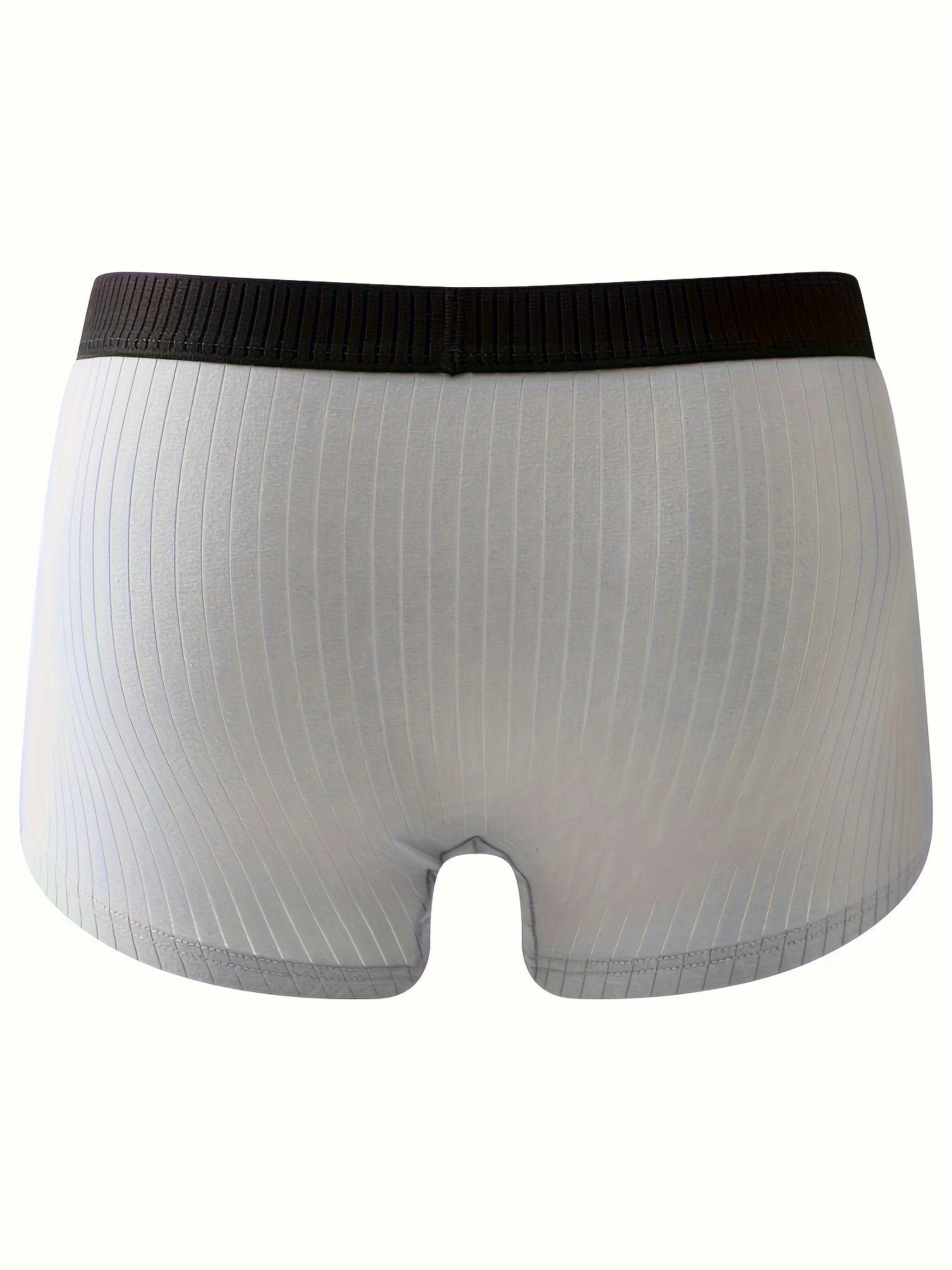 6PCS Men's Cotton Boxer Briefs Breathable Stretch Comfortable Casual Shorts