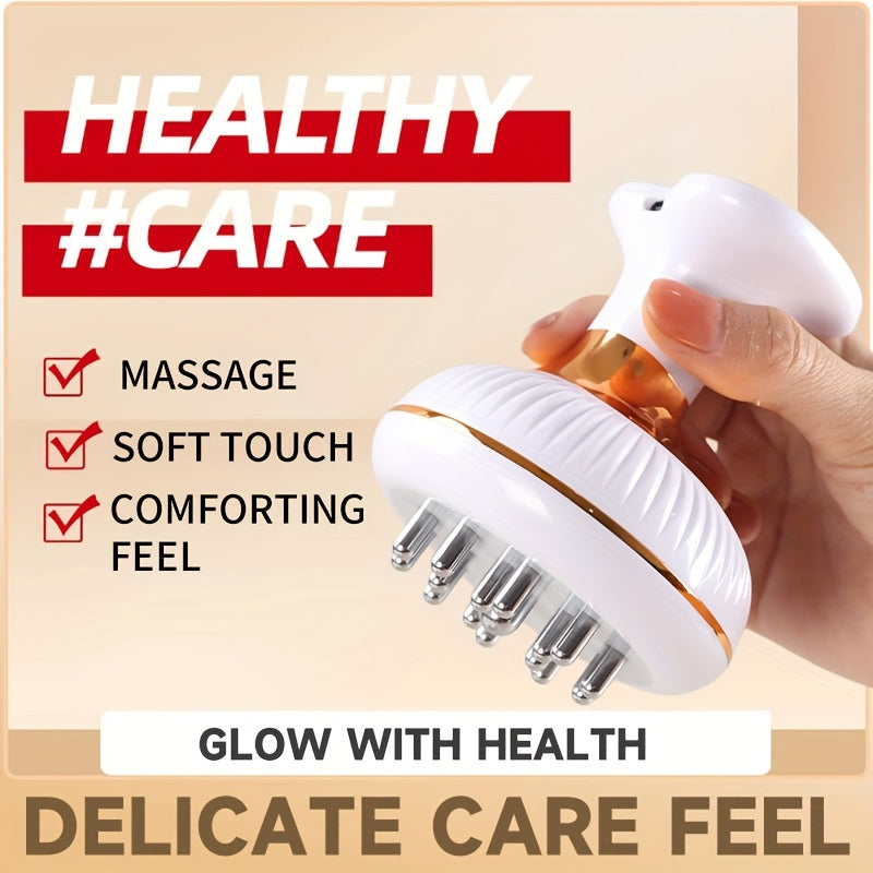 Electric Meridian Massage Brush for Shoulder and Neck Vibration Muscle Dredging Home Beauty Tool