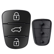 Universal Rubber Key Shell Cover for Car Keys Silicone Flip Key Pad