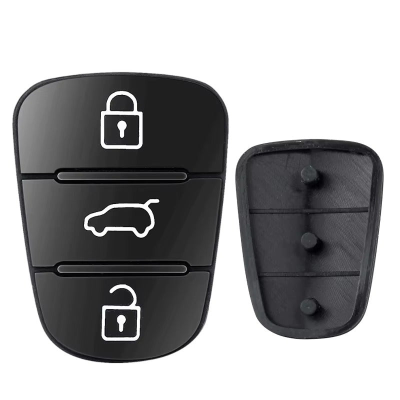 Universal Rubber Key Shell Cover for Car Keys Silicone Flip Key Pad