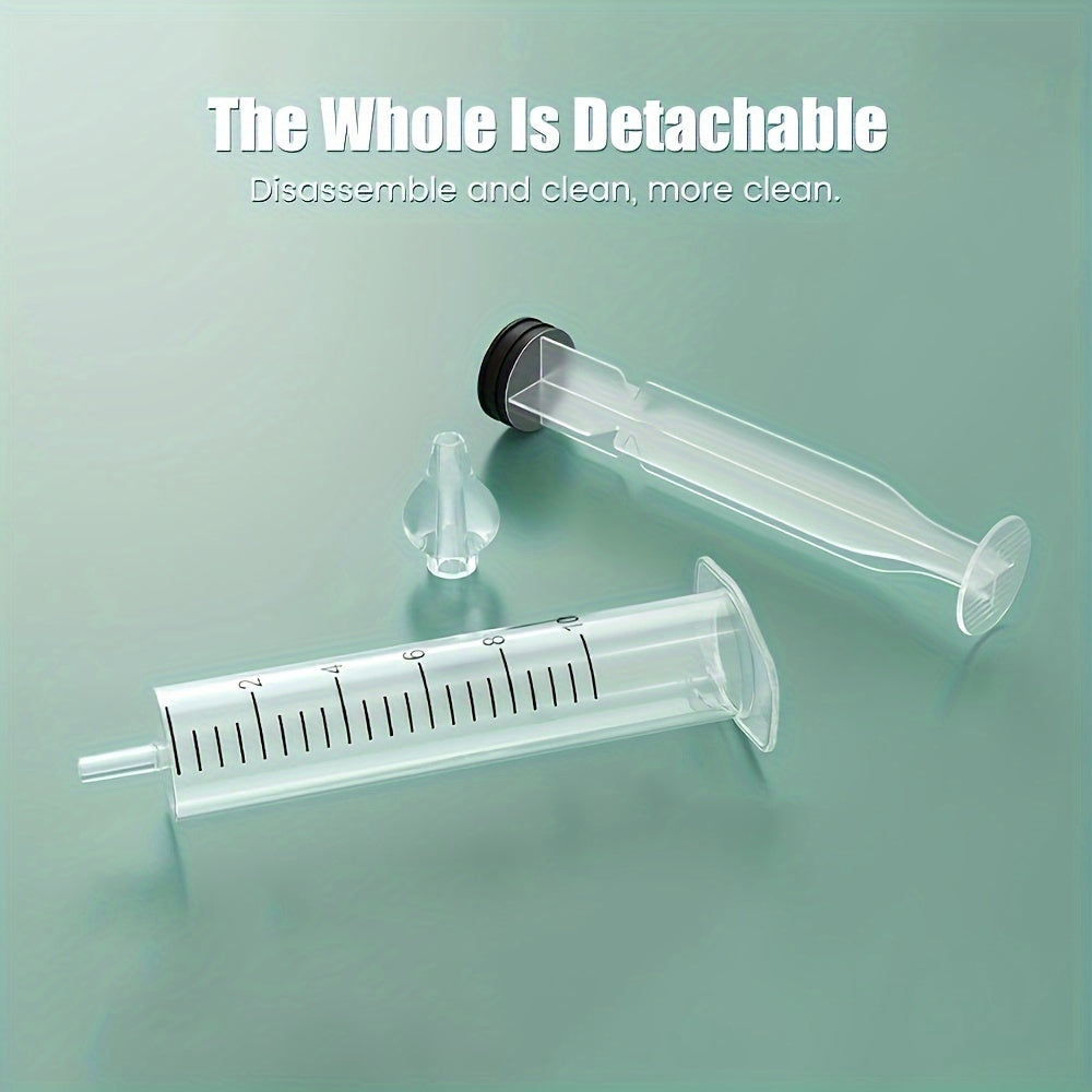 Set of 2 Baby Nasal Irrigation Kits with 10ml Syringe and Flushing Tool