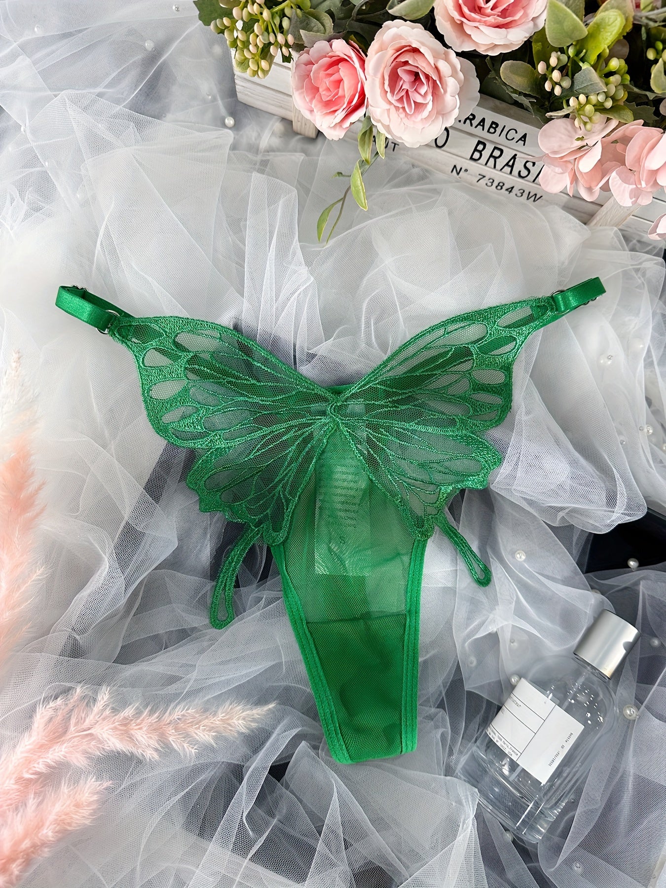 Sheer Butterfly Lingerie for Women, Seductive, Lightweight, Comfortable