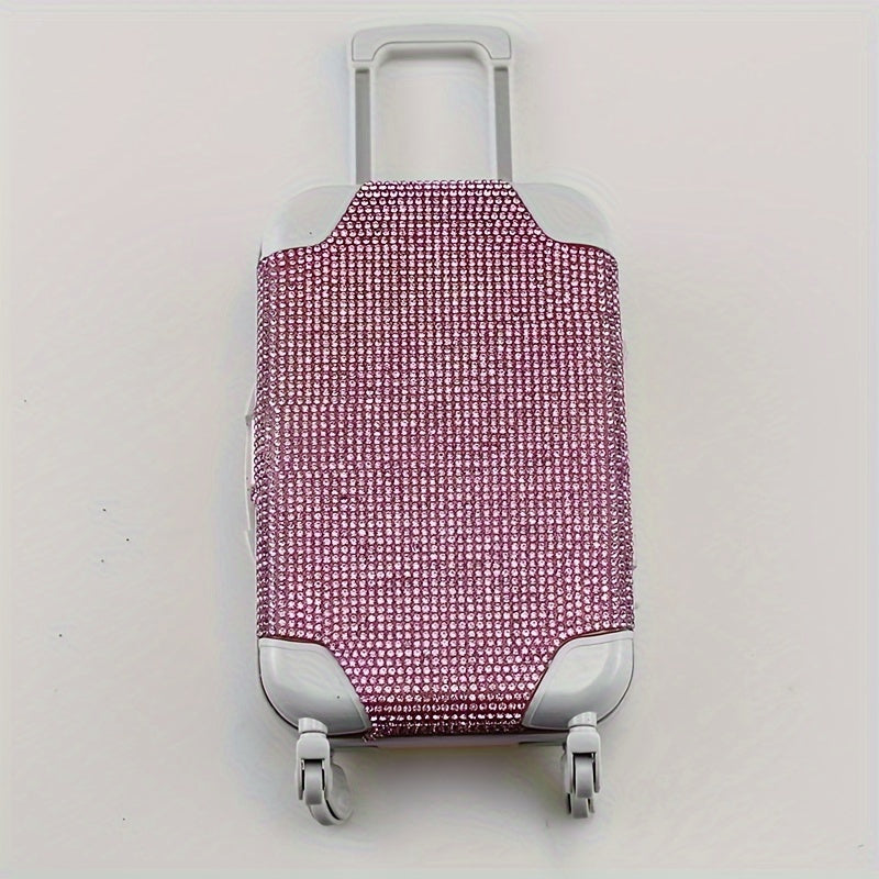 Plastic Jewelry Storage Box Mini Suitcase Organizer for Accessories Shoes Watches