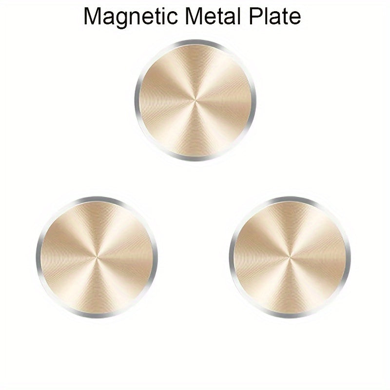 Soporte universal para coche con absorción magnética de piezas de hierro