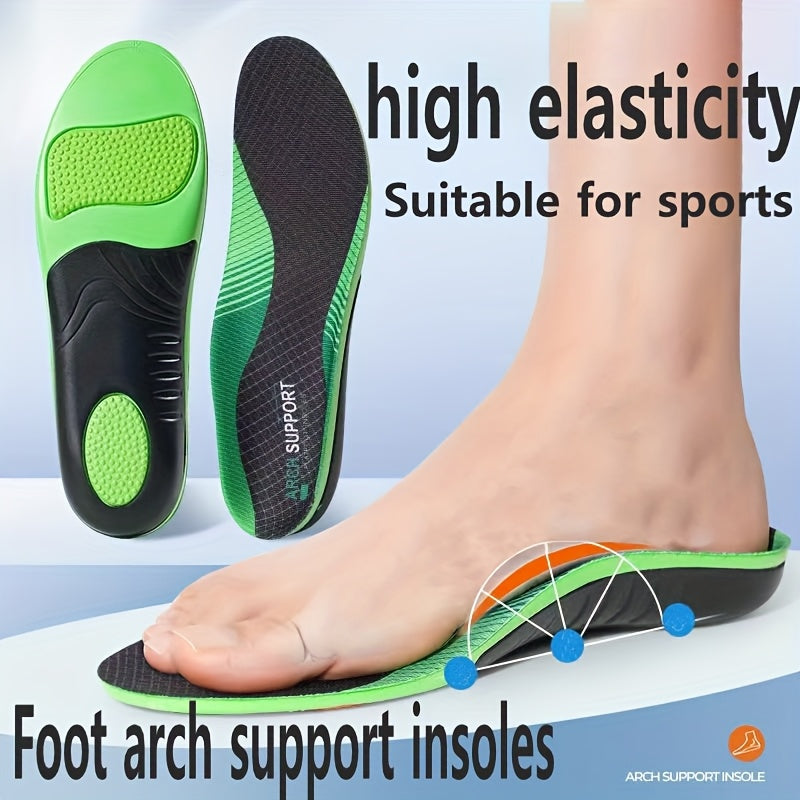 Unisex Arch Support Insoles Breathable Shock Absorbing Moisture-Wicking