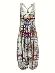 Plus Size Printed Bodysuit for Women Chest Measurement Plus Size Clothing