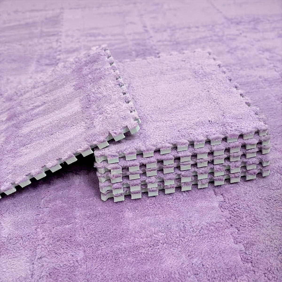 Интерлоковые цветочные коврики из EVA-пены для пола для гостиной, спальни, кабинета, набор из 30 моющихся звукоизоляционных элементов для домашнего декора