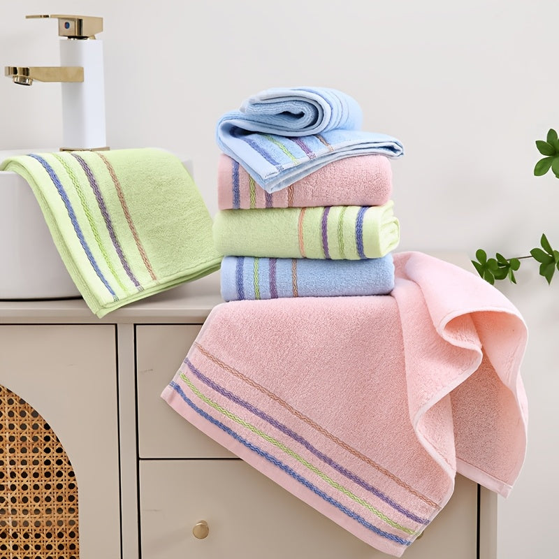 3-to'plam zamonaviy tashqi foydalanish uchun sochiqlar 100% paxta aralashmasi, super yutuvchi, tez quriydigan, engil