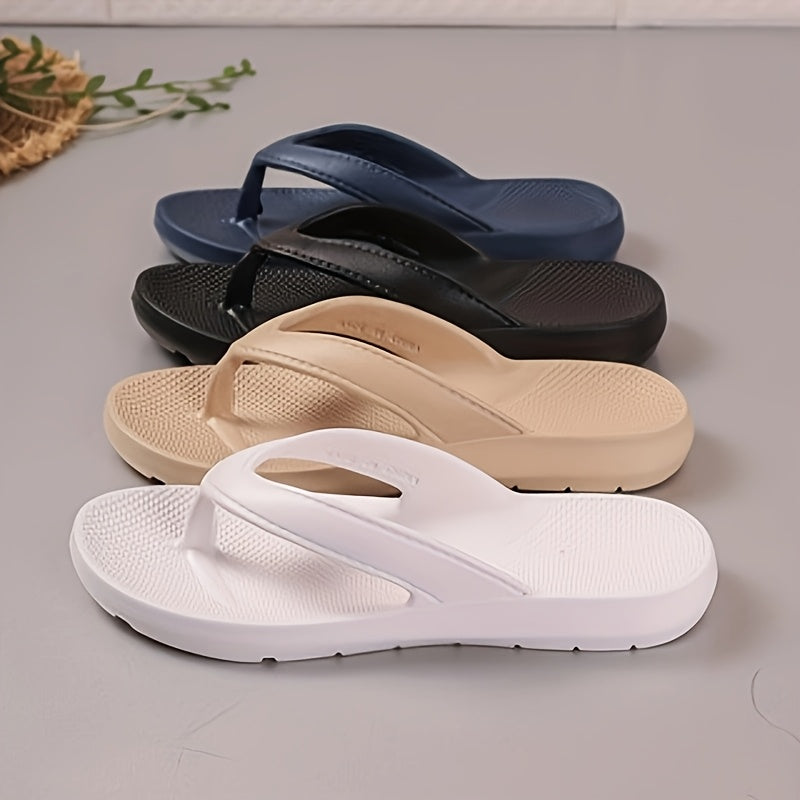 Women's Slide Sandals Solid Color Open Toe EVA Sole Casual All-Season
