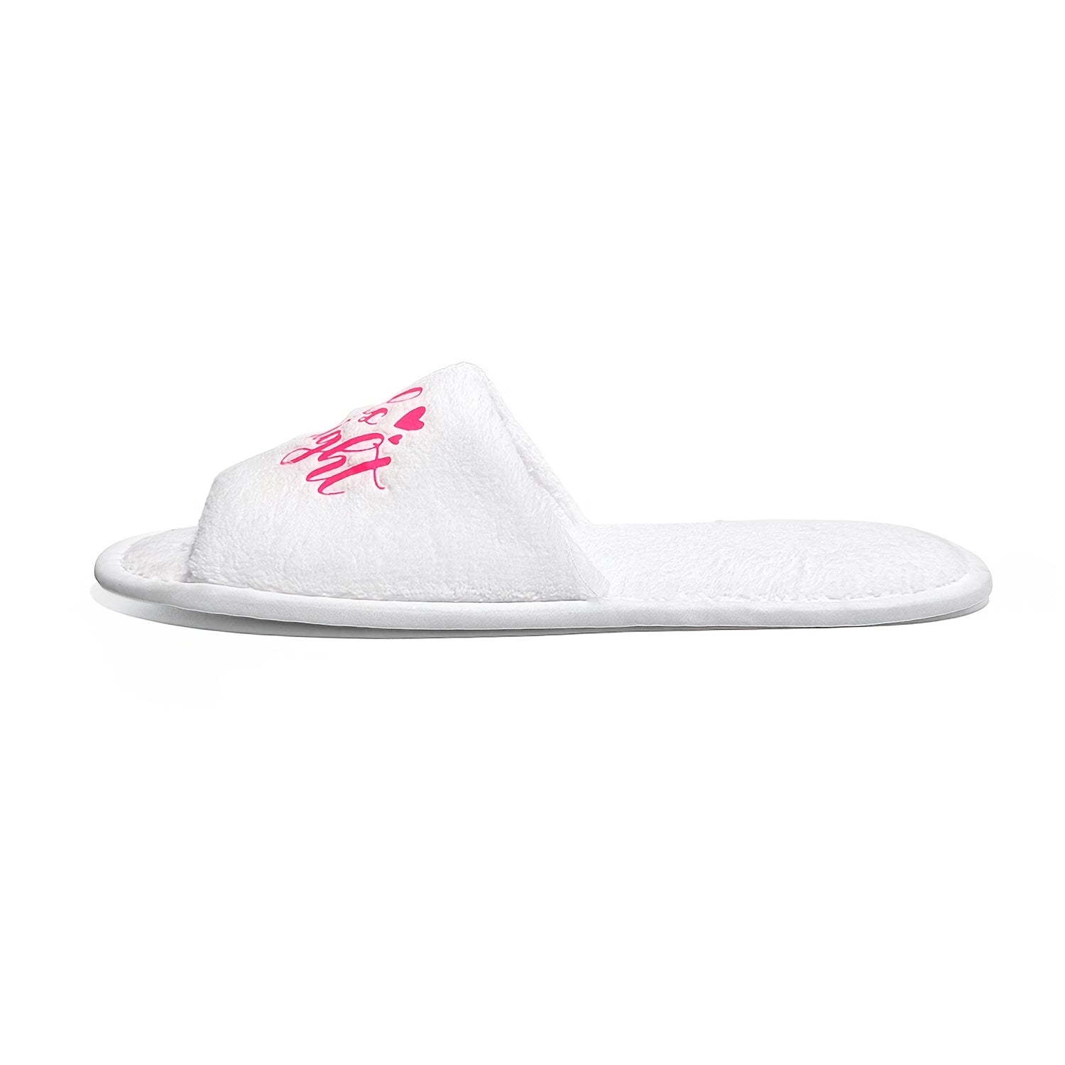 Women's Printed Lightweight Open Toe Indoor Slippers for Home and Travel