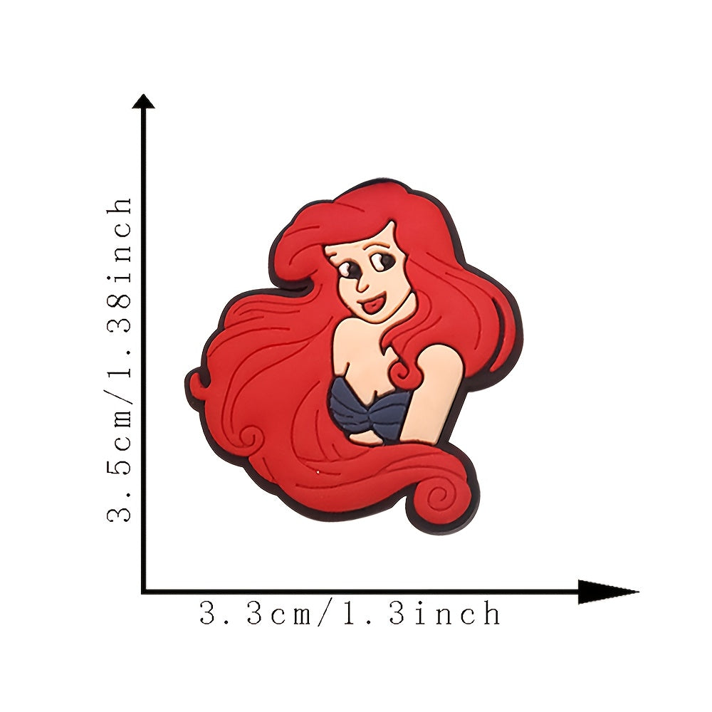 Girls Shoe Charms 46pcs PVC Ice Princess Frozen Ocean Accessories