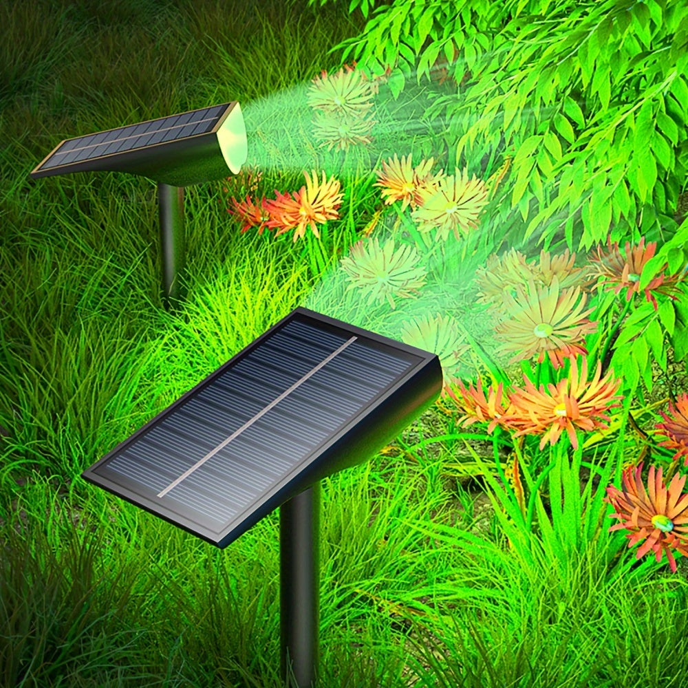 Solar Garden Light with 9 LEDs Solar Powered Pathway Light for Villa Garden Landscape