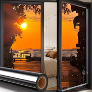PVC Privacy Window Film 3mil Reflective Mirror Sunblock for Daytime Privacy