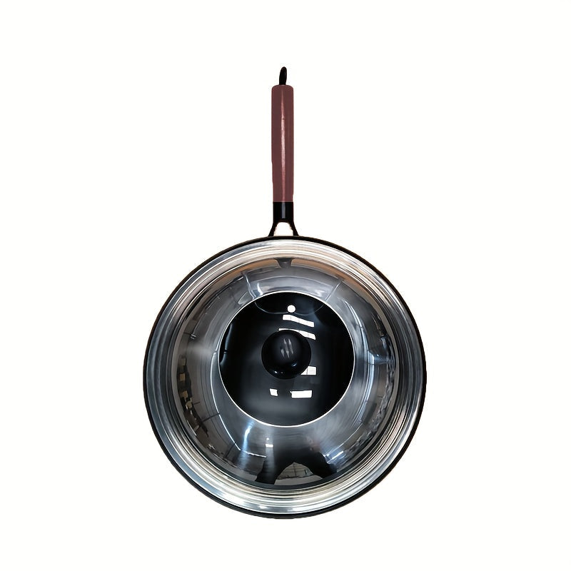 Премиальная чугунная сковорода 13 дюймов - антипригарная, устойчивая к ржавчине, круглая сковорода, идеальная для подачи на 2-4 человека - отлично подходит для домашней кулинарии и ресторанного использования