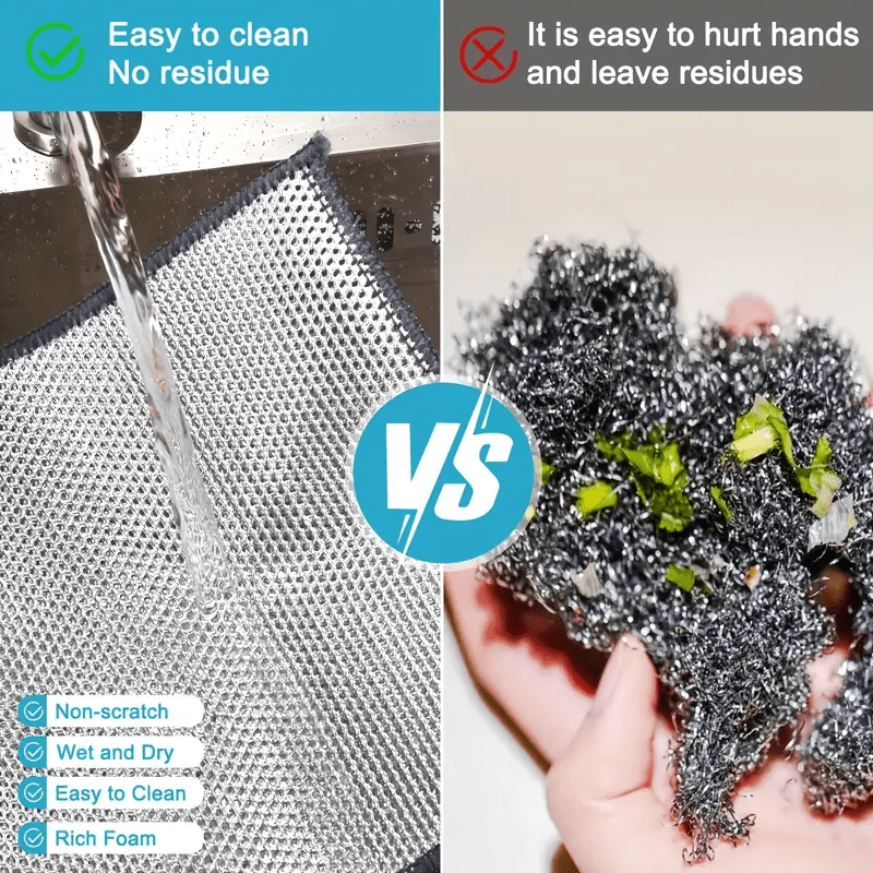 Microfiber Cleaning Cloths 30-Pack Non-Scratch Soft Dish Towels for Non-Stick Pans