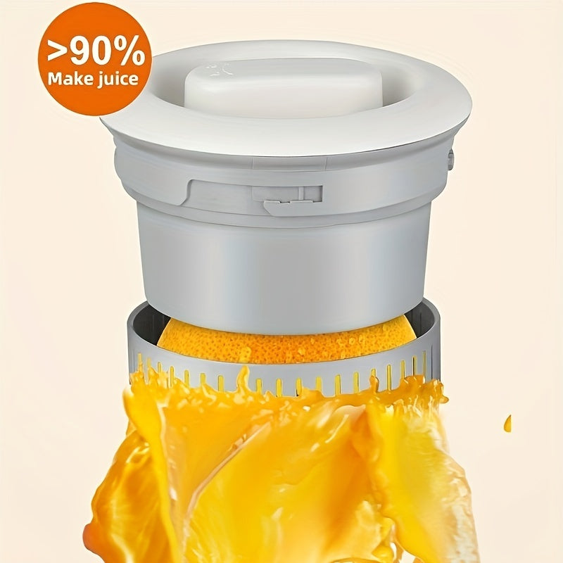 Portable Compact Juice Extractor with USB Rechargeable Battery and Easy-to-Clean ABS Material