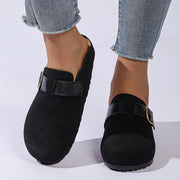 Women's Floral Fairy Style Mules Soft Sole Slip-On Casual Shoes