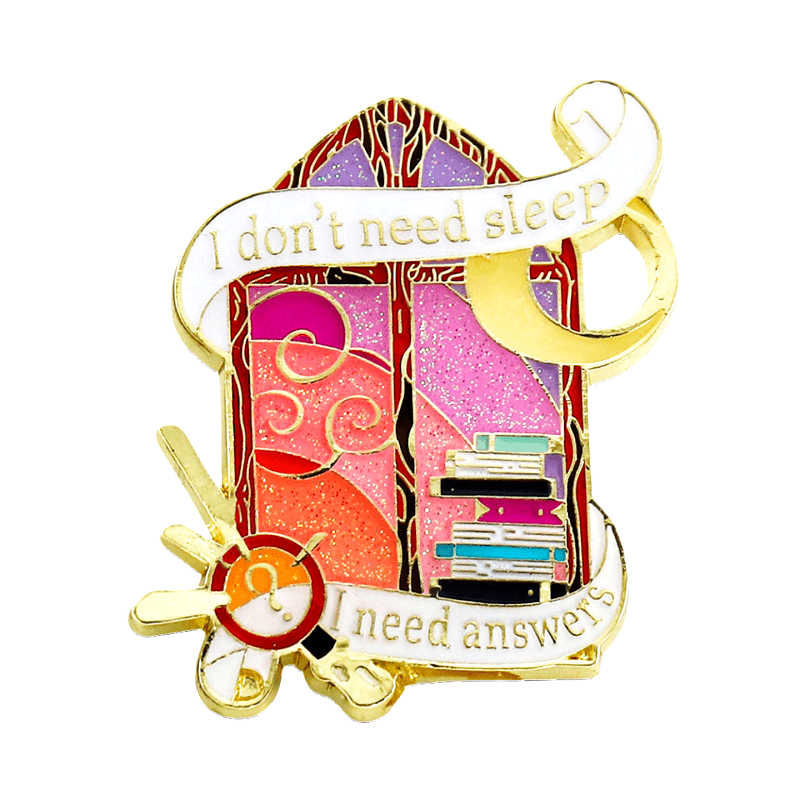 Vintage-Inspired Alloy Brooch Pin for Clothes Hats Bags Stylish Accessory