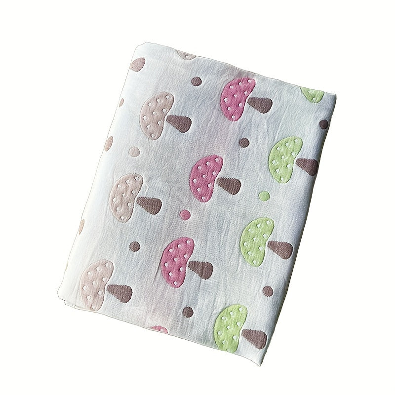 Toalla de bebé con diseño de caricatura, ligera y transpirable, suave y acogedora para uso durante todo el año