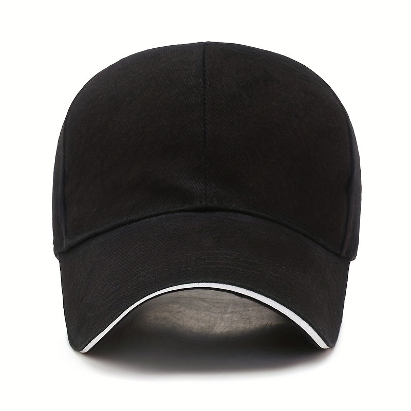 Low Profile Solid Color Baseball Cap Unisex Dad Hat for Men Women