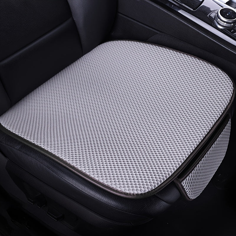 All-Season Massage Car Seat Cushion - Anti-Slip Durable Canvas Cover
