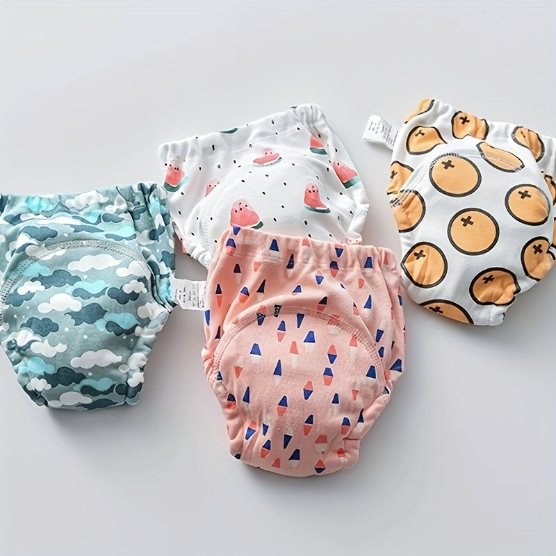 Baby Diapers Reusable Waterproof Knit Fabric Diaper Cover for Infants