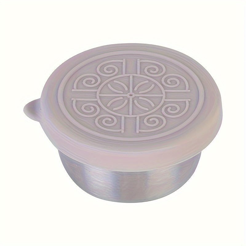 Stainless Steel Salad Dressing Container 1.6 oz Leak-Proof Lid for Lunches and Travel