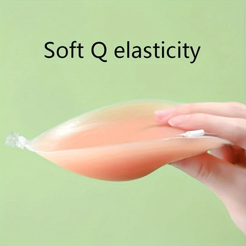 Silicone Lift Bra Strapless Push-Up Seamless Breathable Machine Washable Women