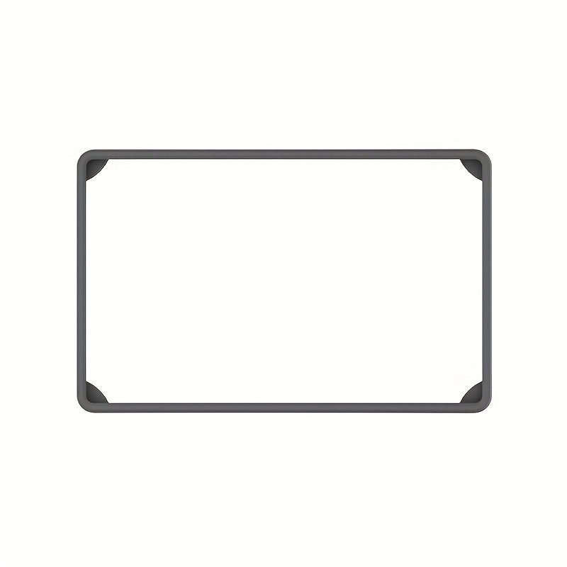 Car Dashboard Frame Silicone Fit for Sedan Universal 39.62cm Durable Black