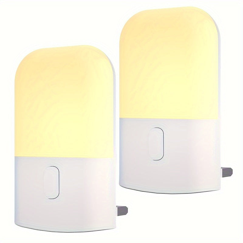 Half Set Smart LED Night Light Wall Sconce Warm White Adjustable Sensor for Bedroom Bathroom Kitchen Hallway