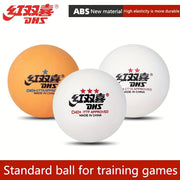 Resin White Yellow Table Tennis Balls for Competition and Training Indoor Ping Pong Balls
