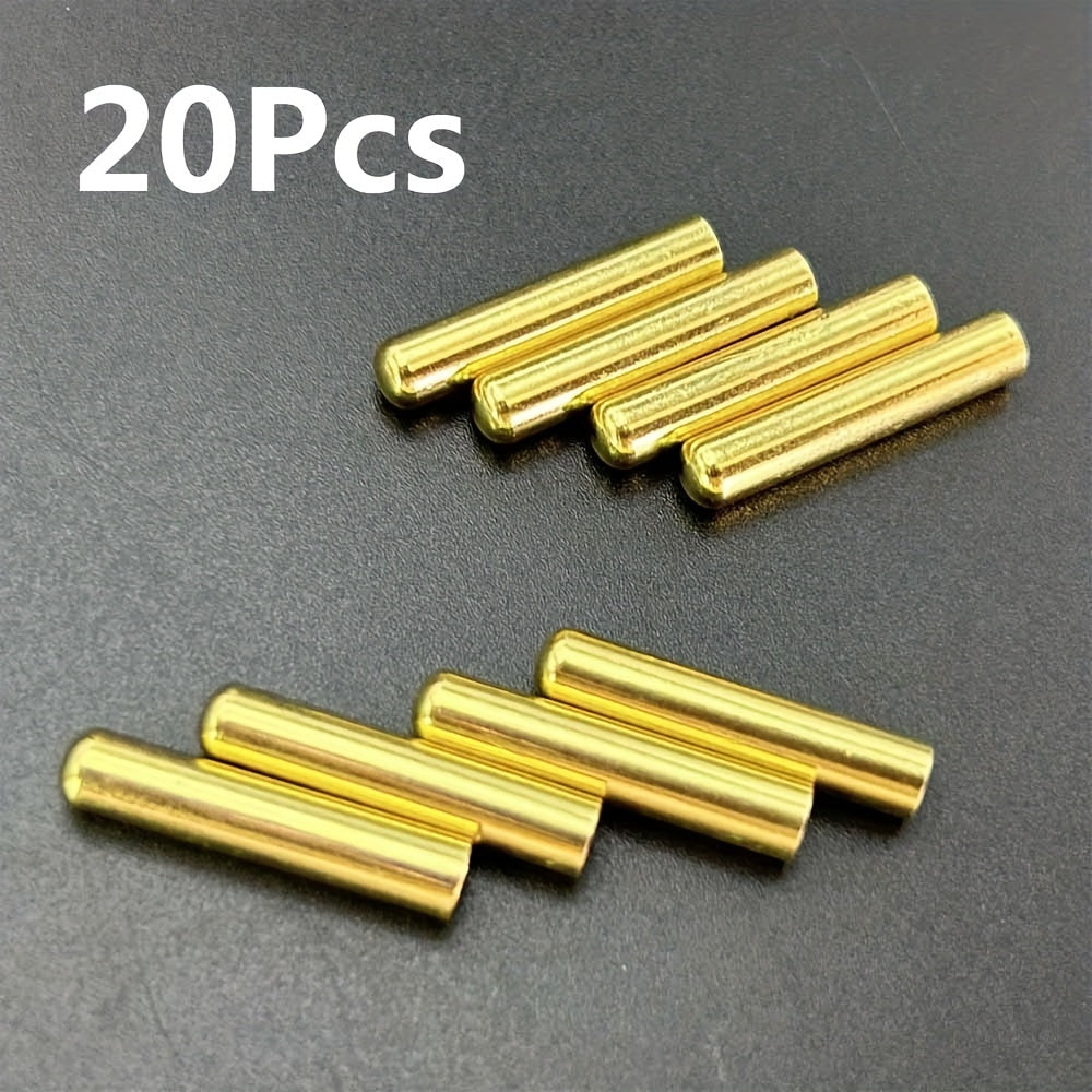 20 Pcs Zinc Alloy Shoelace Tips Metal Aglets for Sneakers and Repairs