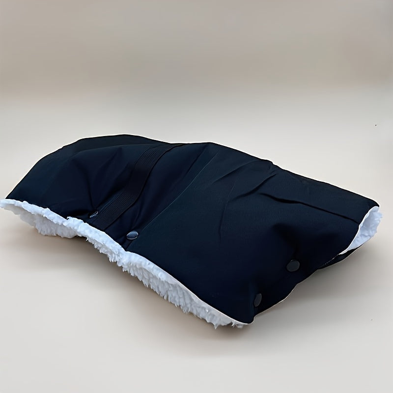 Stroller Gloves Winter Waterproof Windproof Thick Polyester for Cold Weather