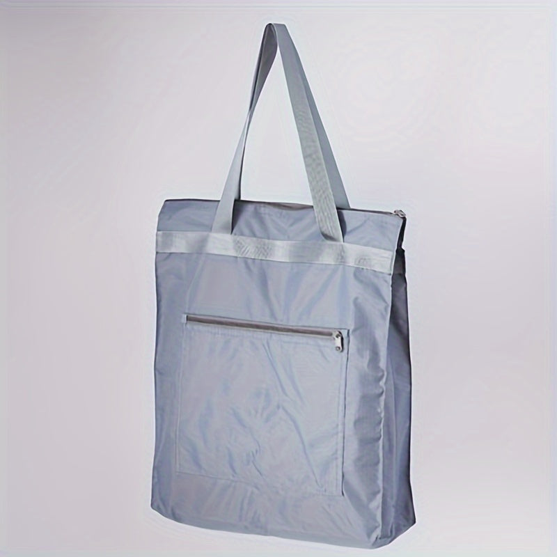 Foldable Waterproof Oxford Shopping Bag for Groceries and Travel