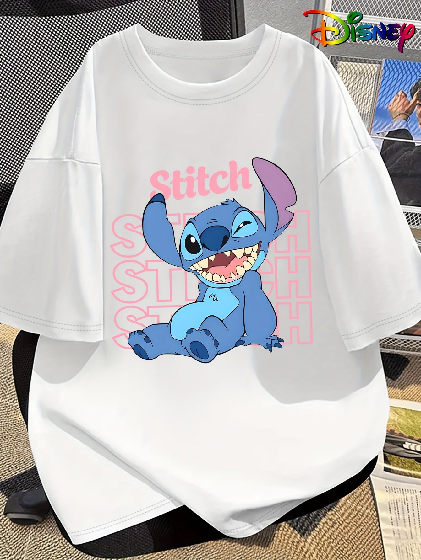 Women's Casual Cotton T-Shirt Short Sleeve Cute Pattern All-Season