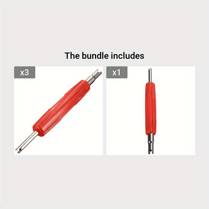 2 Pcs Tire Valve Stem Core Remover Tool for Car Motorcycle Automotive