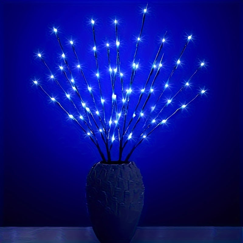 20LED Tree Branch Lamp Indoor Decorative Fairy Lights for Festive, Wedding, Ramadan Eid, Valentine's Day