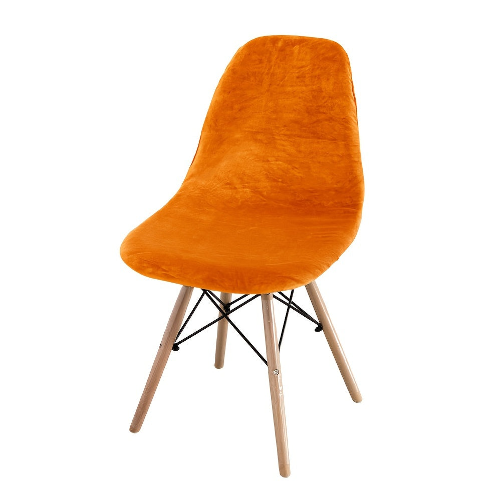 Velvet Stretch Chair Slipcover for Living Room Bedroom Office Home Decor