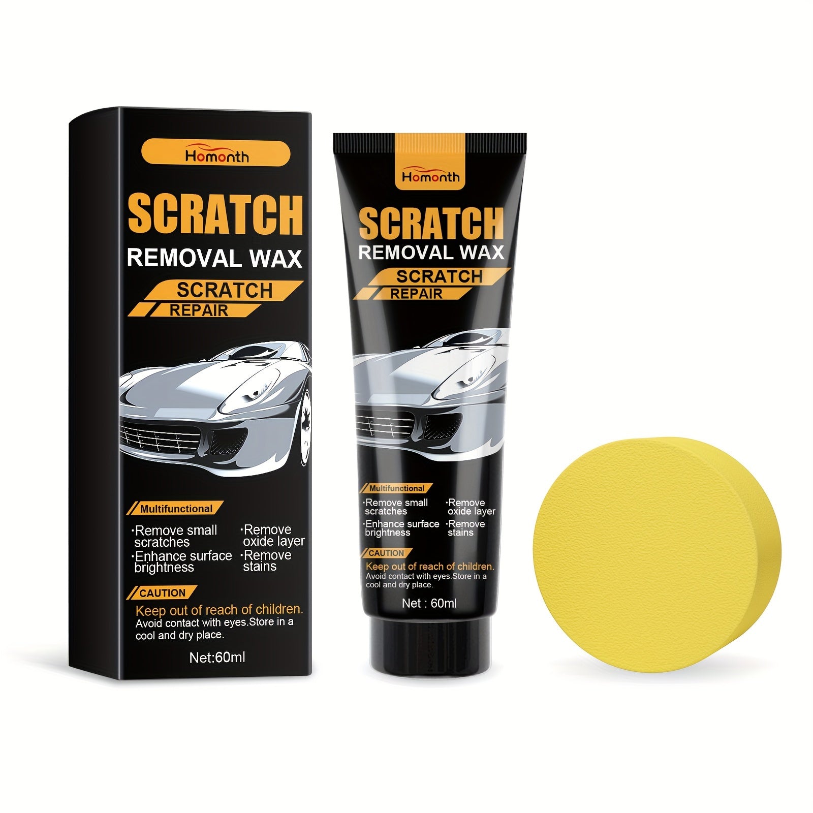 60ml Car Scratch Repair Wax Paste for RV and Motorhome Polishing