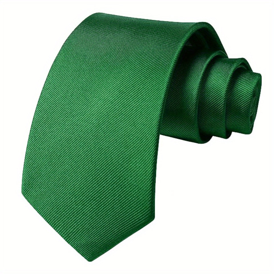 Мужской однотонный галстук для деловых свадеб и официальных мероприятий