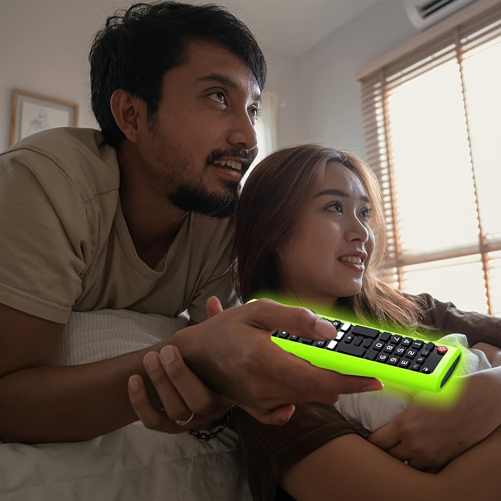 Силиконовый чехол для пульта дистанционного управления телевизора, противоскользящий, прочный, подходит для конкретных моделей, стильный для домашнего кинотеатра.