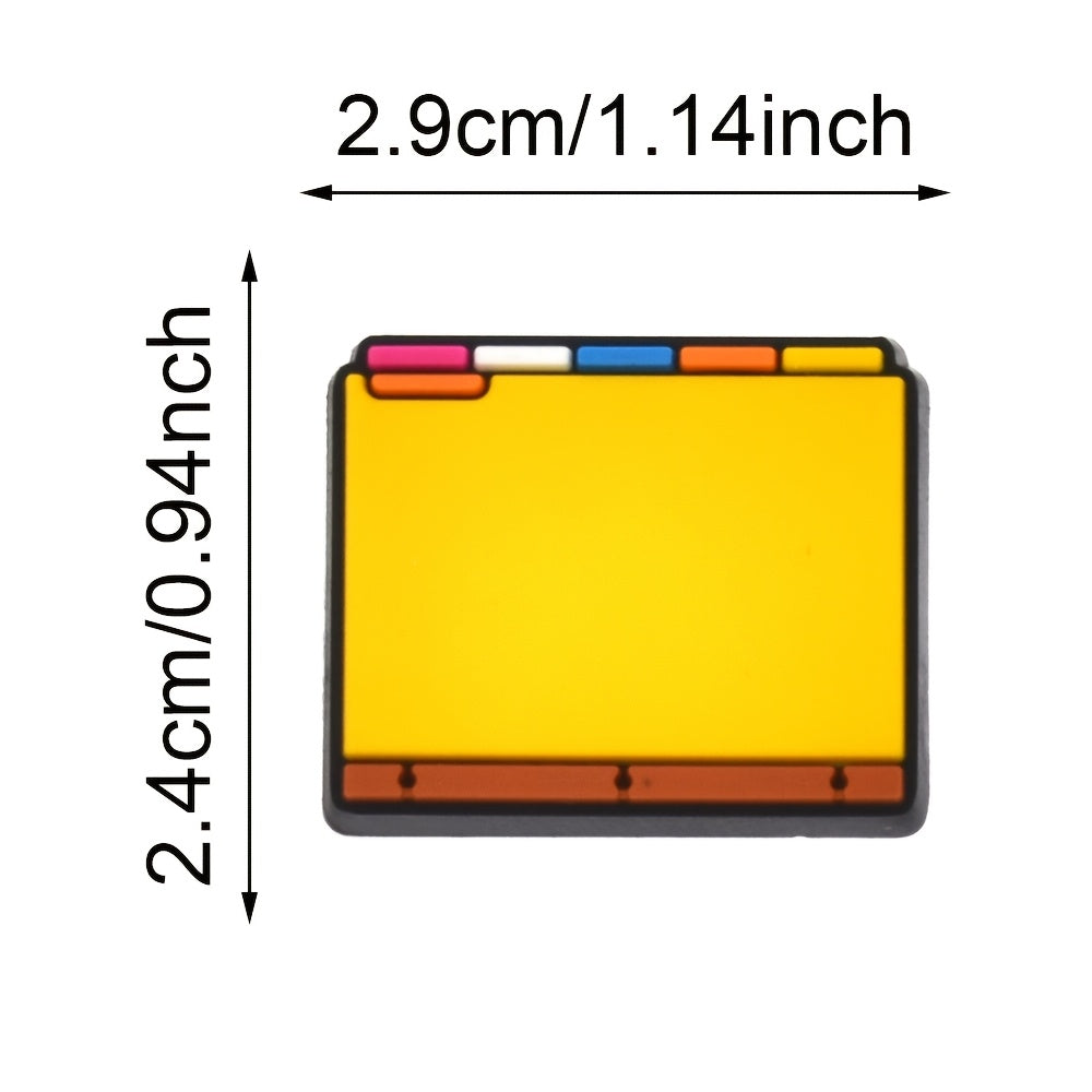 Kids School Backpack and Accessories Set with Shoe Charms and Decorations