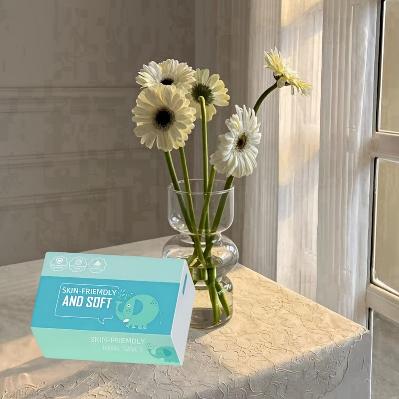 Premium 3-Ply Toilet Paper Made from Wood Pulp Highly Absorbent Scent-Free Dye-Free for Home RV Camping