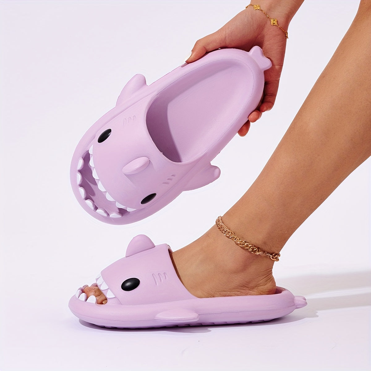 Unisex Casual Thick-Soled Slippers Home Comfort Height-Increasing Slides